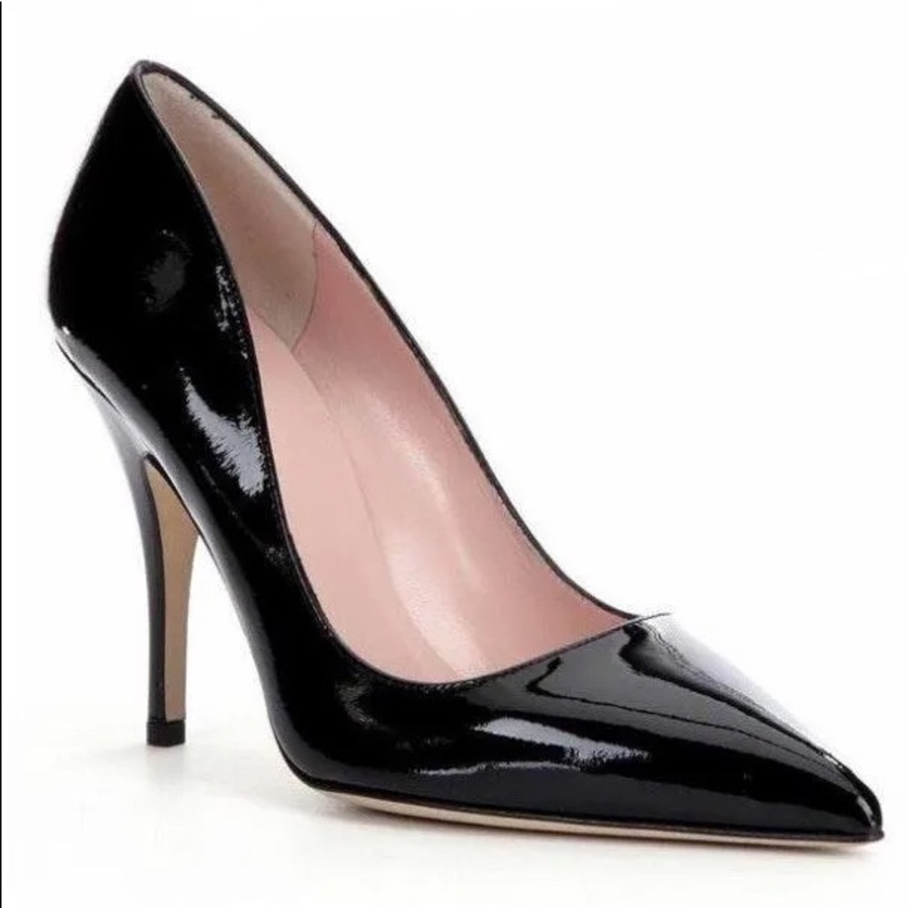 Kate Spade Vivian Black Patent Leather Pumps